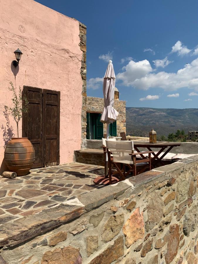 Lithos Homes Volissos Bagian luar foto