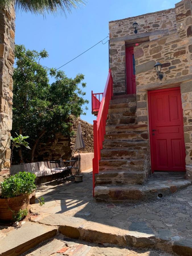 Lithos Homes Volissos Bagian luar foto