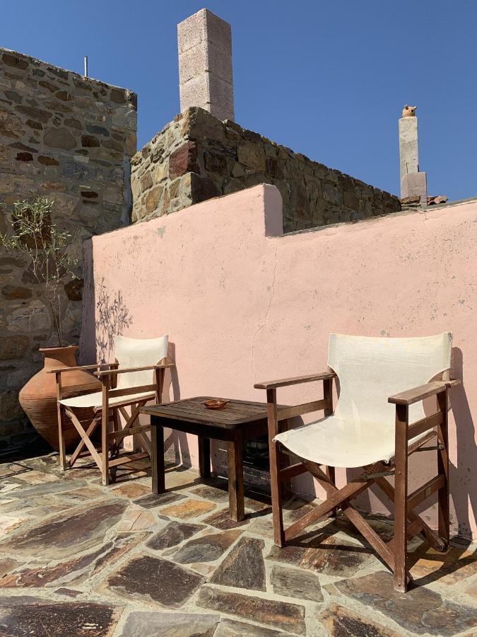 Lithos Homes Volissos Bagian luar foto